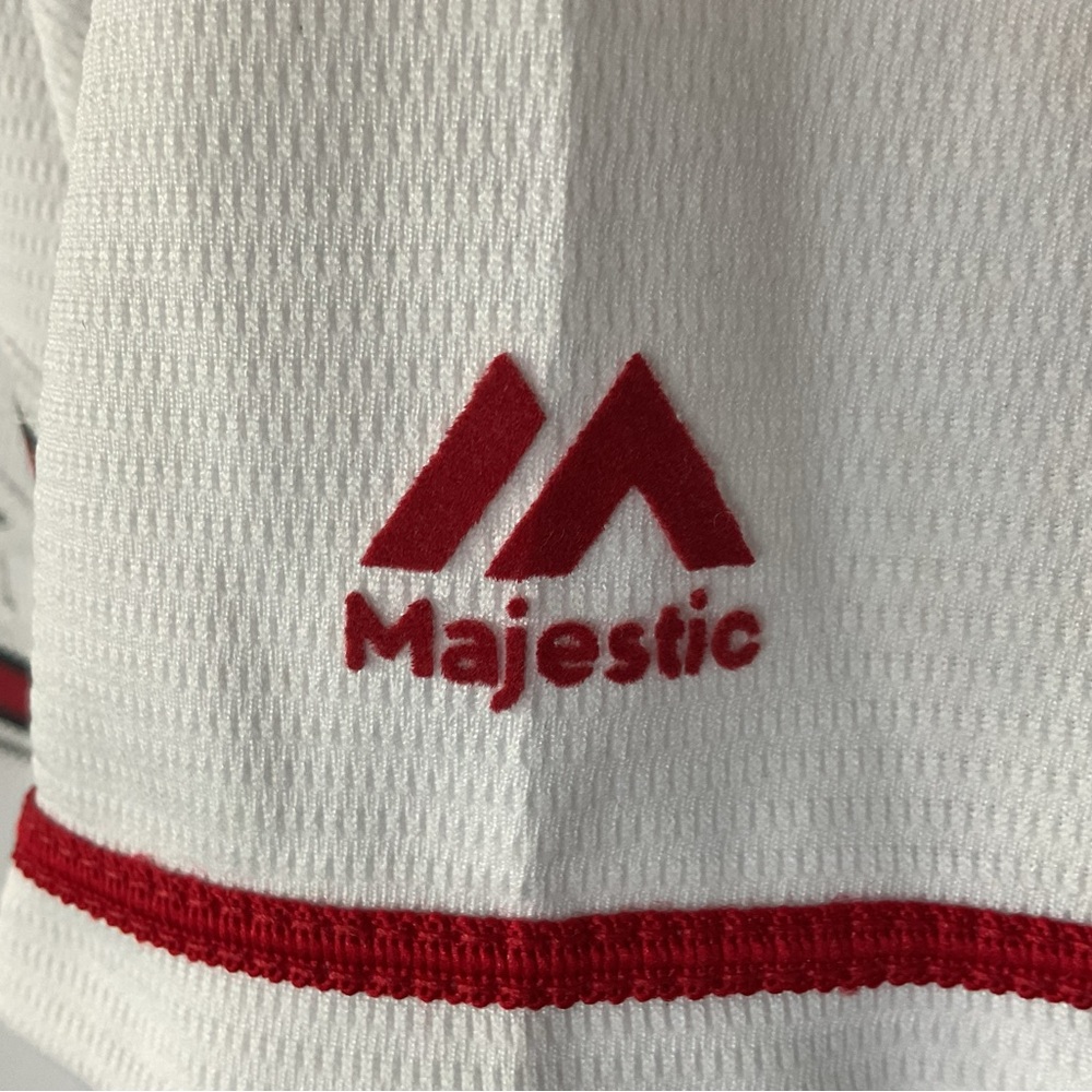 Los Angeles Angels MLB White Jersey - Majestic - Size M - Picture 5 of 5